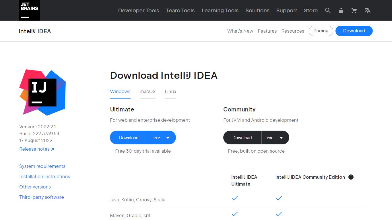 Download IntelliJ IDEA: The Capable & Ergonomic Java IDE by JetBrains